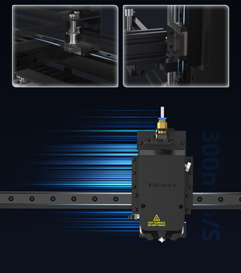 [视频] Tronxy VEHO 500 PRO：大尺寸快速高温FDM 3D打印机