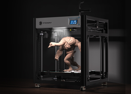 [视频] Tronxy VEHO 500 PRO：大尺寸快速高温FDM 3D打印机