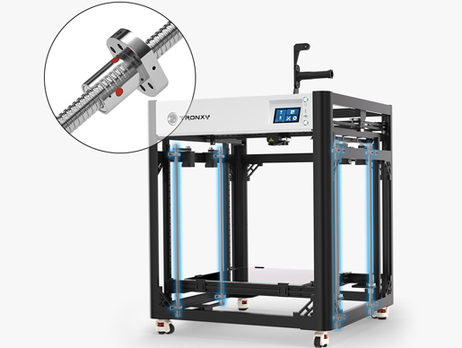 [视频] Tronxy VEHO 500 PRO：大尺寸快速高温FDM 3D打印机