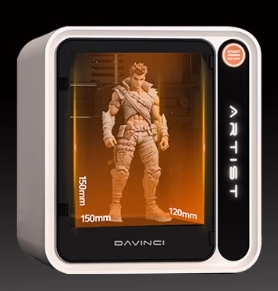 [视频] DAVINCI ARTIST：新一代智能3D打印机 即时玩具制造工厂