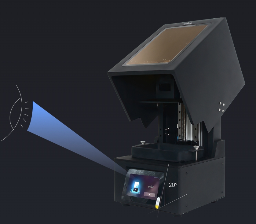 [视频] Goofoo LENS-M Pro光固化3D打印机开箱及调平视频