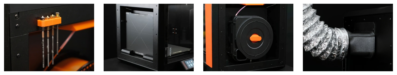 [视频] Prusa CORE One - 全封闭高速CoreXY 3D打印机配备主动腔体温度控制