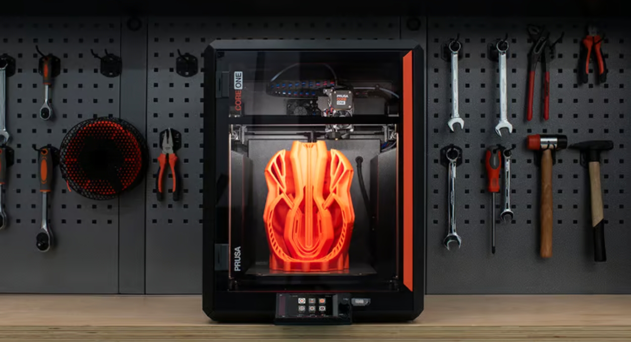 [视频] Prusa CORE One - 全封闭高速CoreXY 3D打印机配备主动腔体温度控制