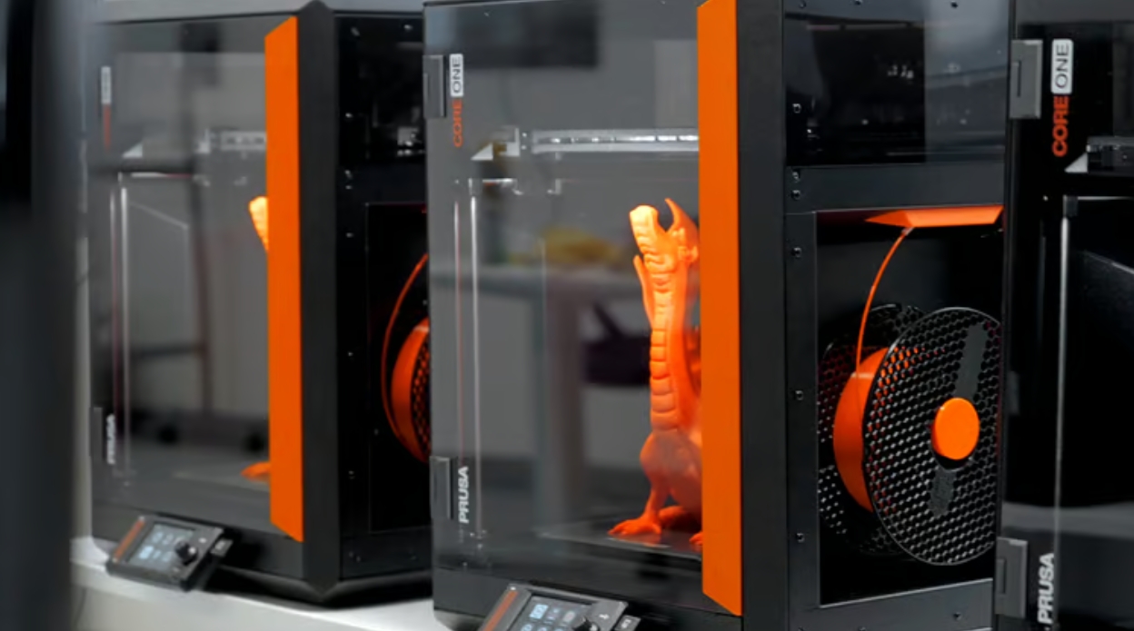 [视频] Prusa CORE One - 全封闭高速CoreXY 3D打印机配备主动腔体温度控制