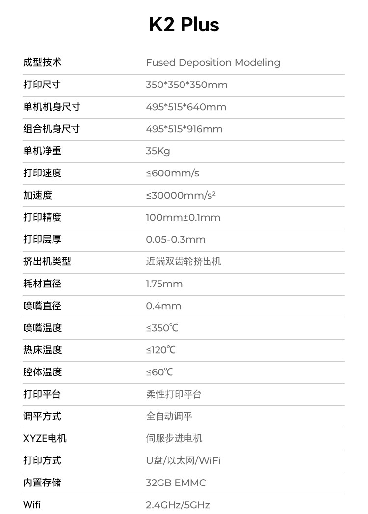 [视频] Creality K2 Plus Combo：色彩与尺寸的史诗级飞跃