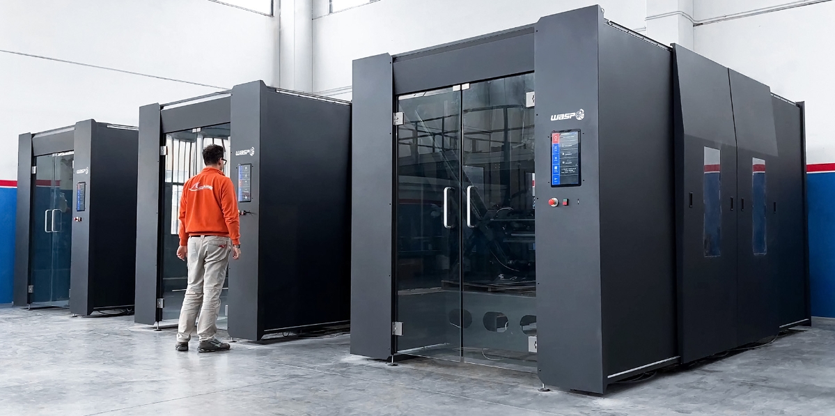 [视频] POWER WASP 45 HDP：新款大型45度打印FGF颗粒3D打印机