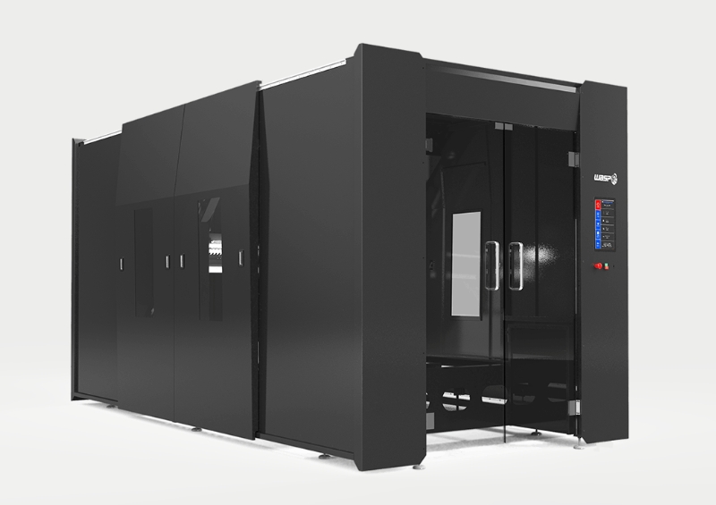 [视频] POWER WASP 45 HDP：新款大型45度打印FGF颗粒3D打印机