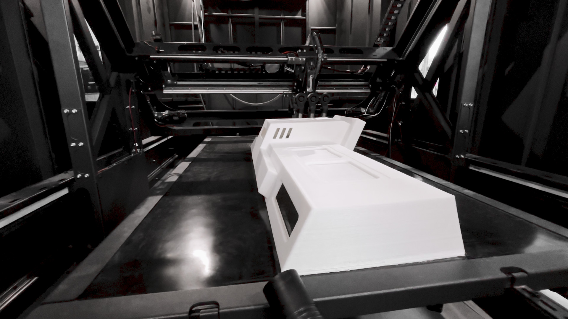 [视频] POWER WASP 45 HDP：新款大型45度打印FGF颗粒3D打印机