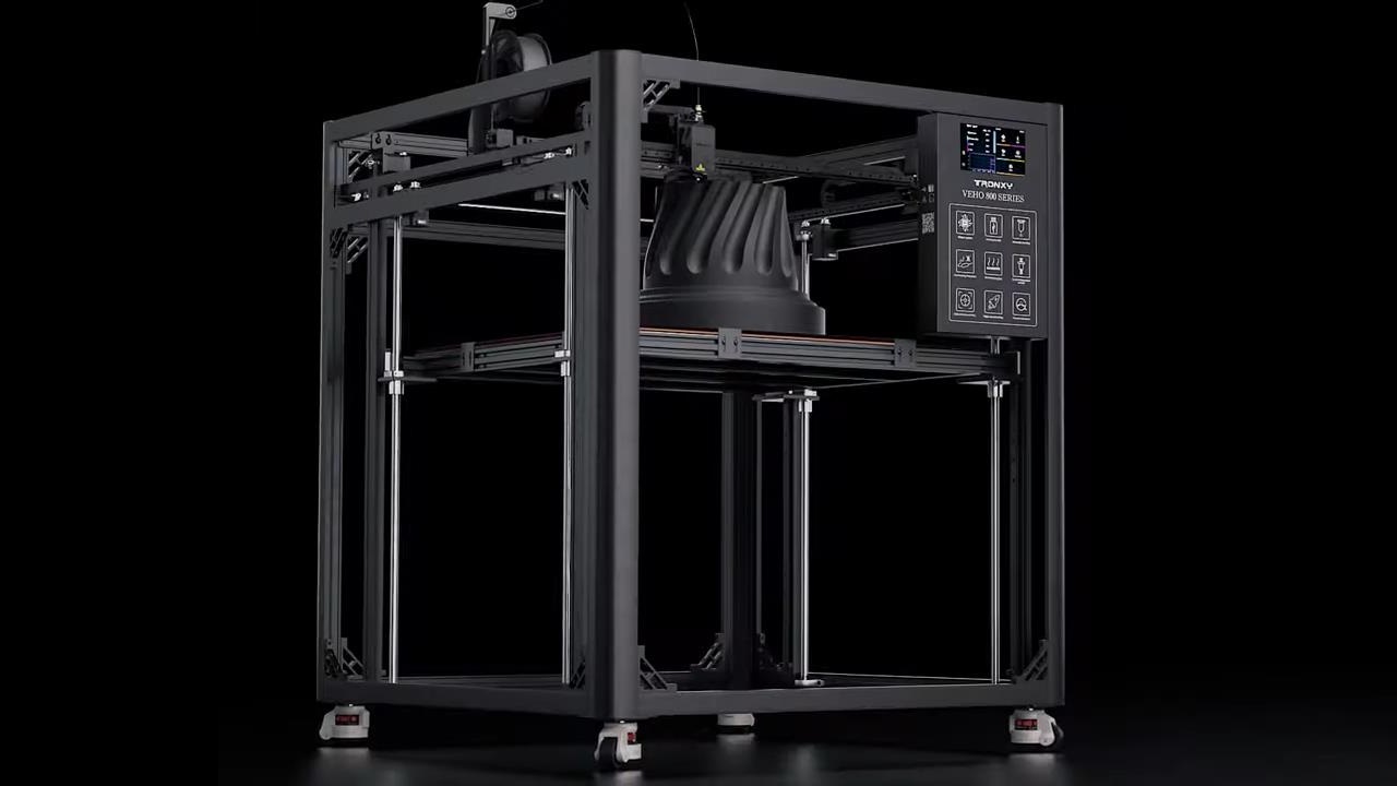 [视频] Tronxy VEHO-800 PRO带Klipper固件大型直驱3D打印机