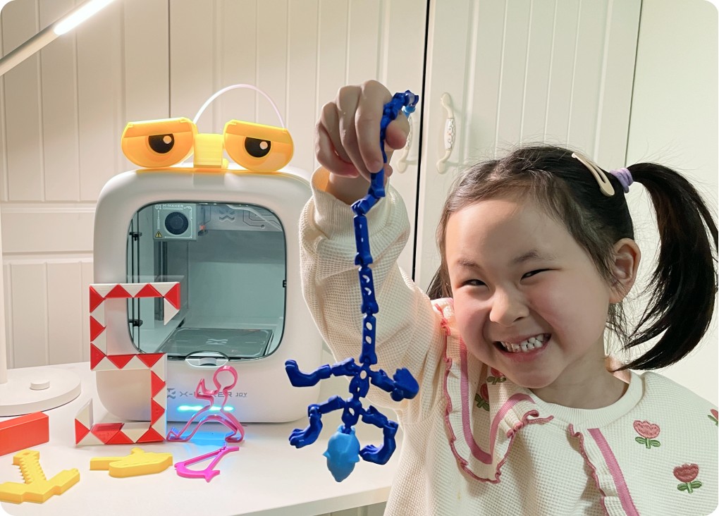 [视频] AOSEED X-MAKER JOY：一款为孩子创造无尽玩具的智能3D打印机