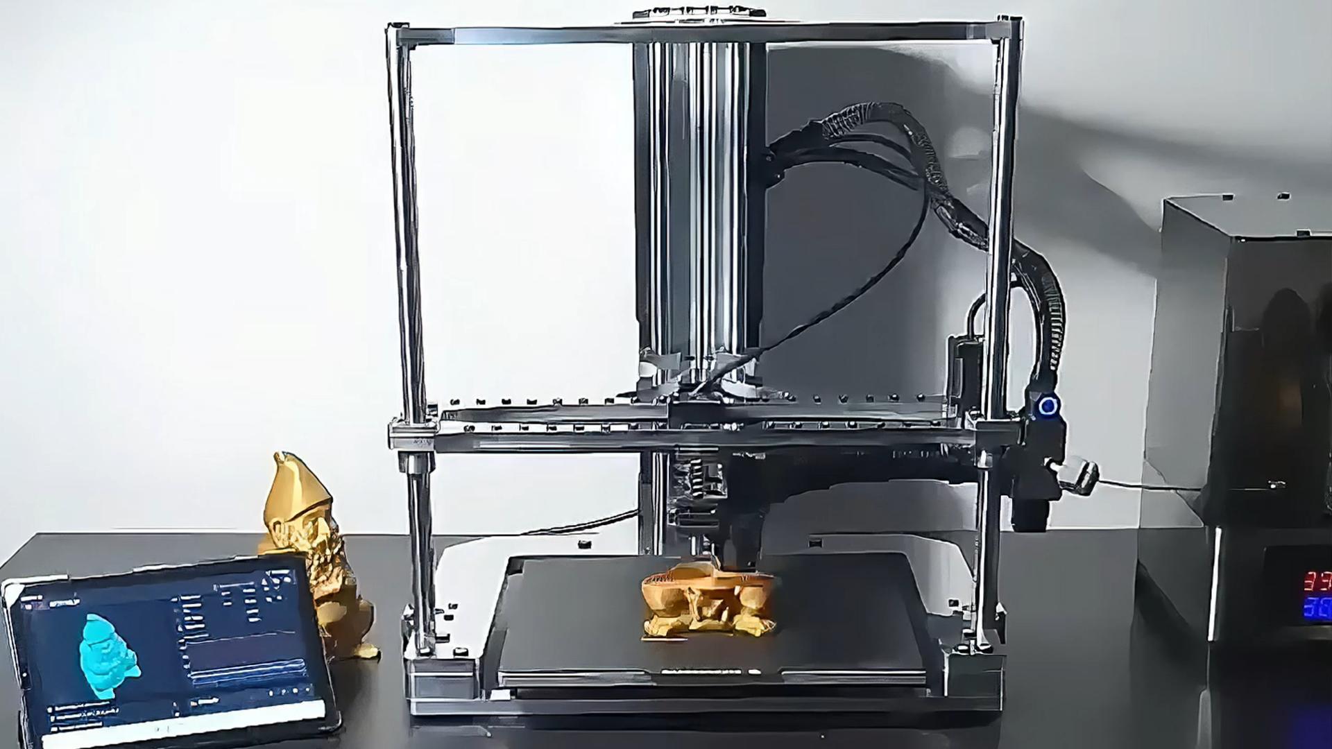 [视频] STōN-WoLF Batch 2：一款革命性的“飞行龙门架”3D打印机