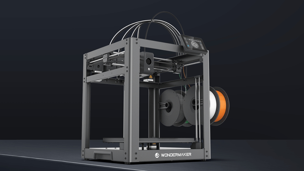 [视频] WonderMaker ZR Ultra | 4 个工具头 | 多色和多材料打印 | CoreXY | 开源