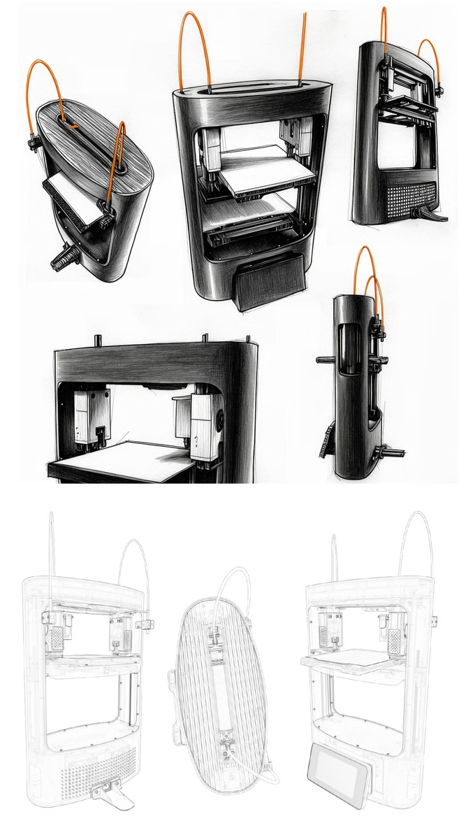 [视频] Praxitron：配备两个挤出机的经济型3D打印机