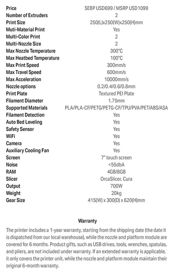 [视频] Praxitron：配备两个挤出机的经济型3D打印机