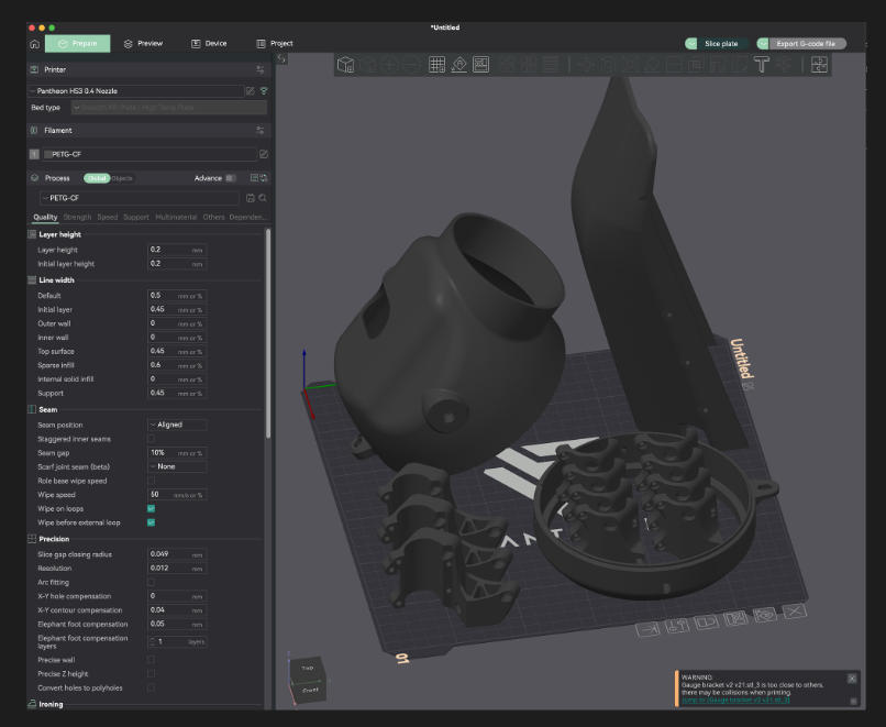 [视频] Pantheon HS-Pro：准工业级碳纤维增强聚合物3D打印机 2公斤/天