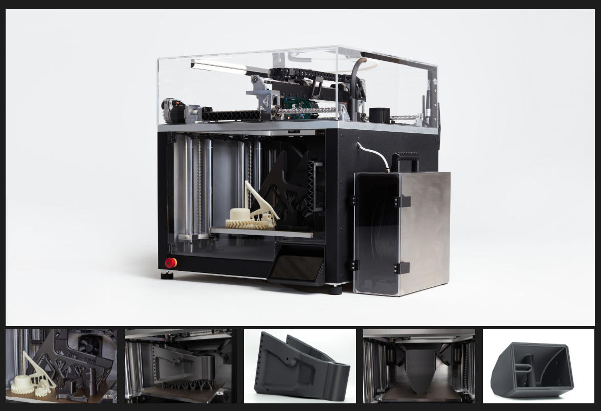 [视频] Pantheon HS-Pro：准工业级碳纤维增强聚合物3D打印机 2公斤/天