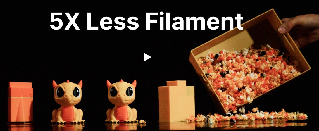 [视频] Snapmaker U1彩色3D打印机：独立四打印头 生产更多 浪费更少