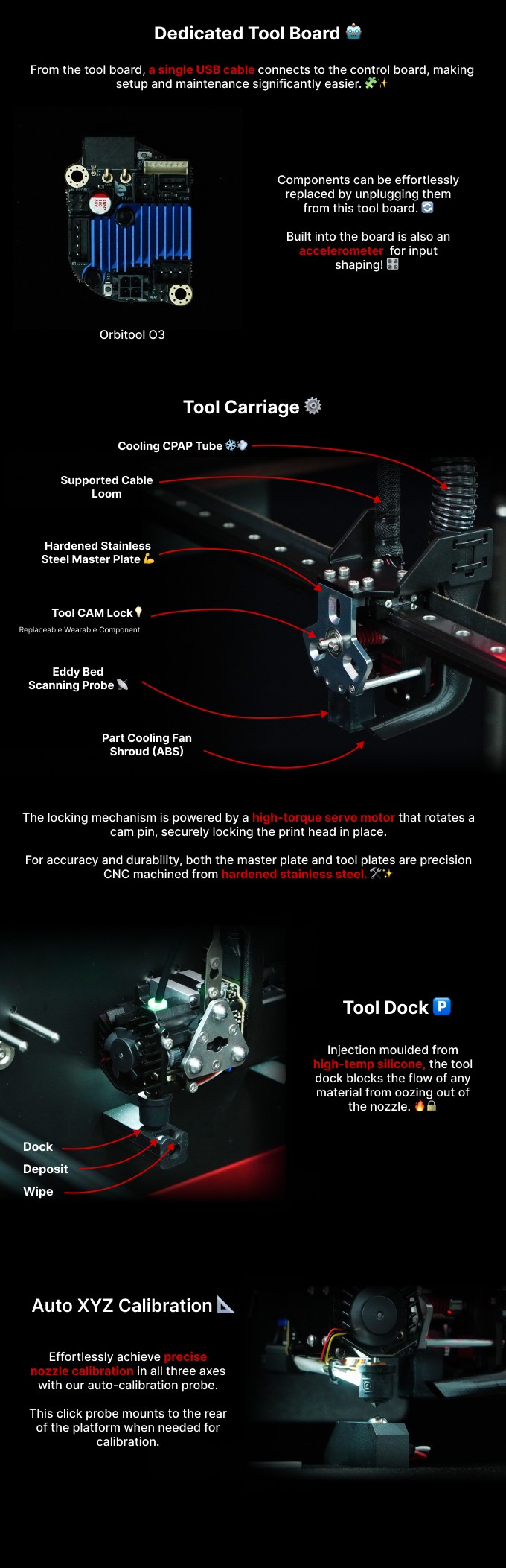[视频] Makertech3D ProForge 5：五独立挤出头高速3D打印机