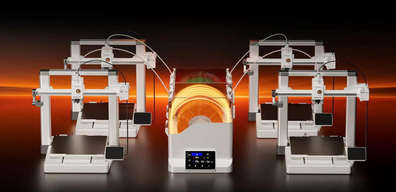 [视频] Chitu Systems FilaPartner E1线材干燥机：2个腔体4个线轴