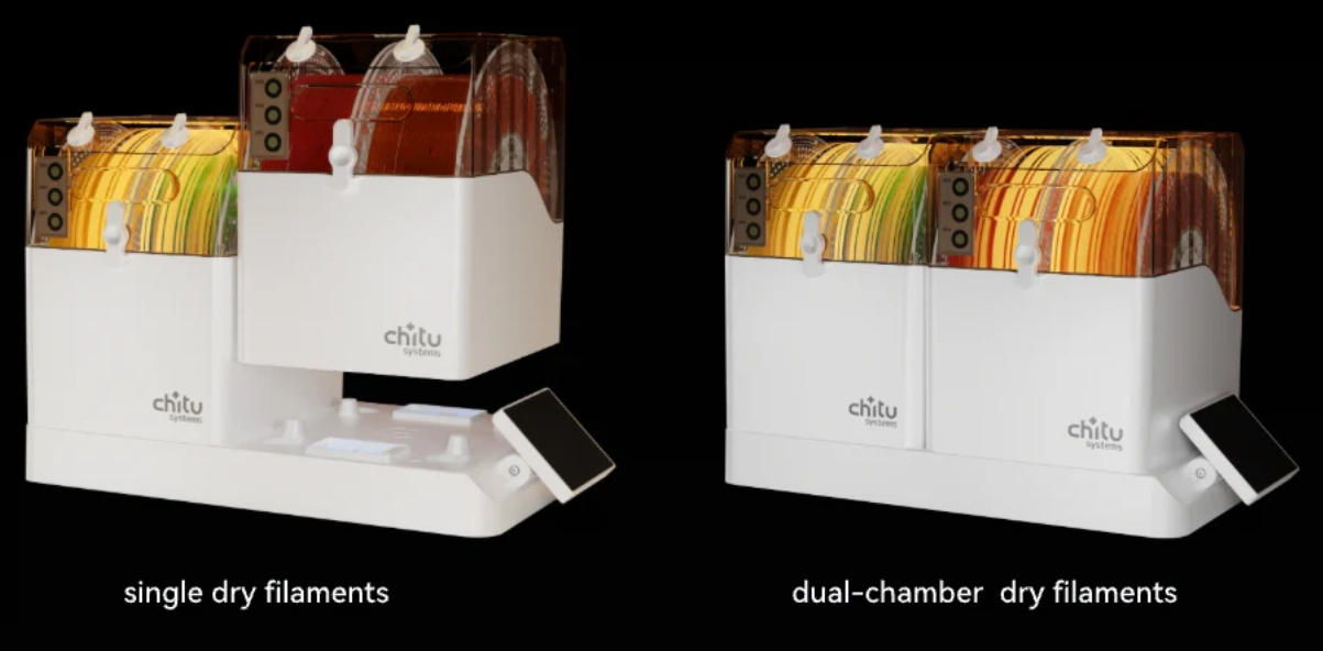 [视频] Chitu Systems FilaPartner E1线材干燥机：2个腔体4个线轴