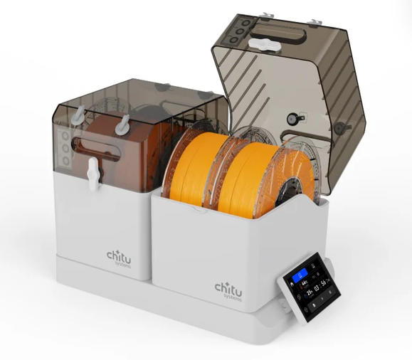 [视频] Chitu Systems FilaPartner E1线材干燥机：2个腔体4个线轴