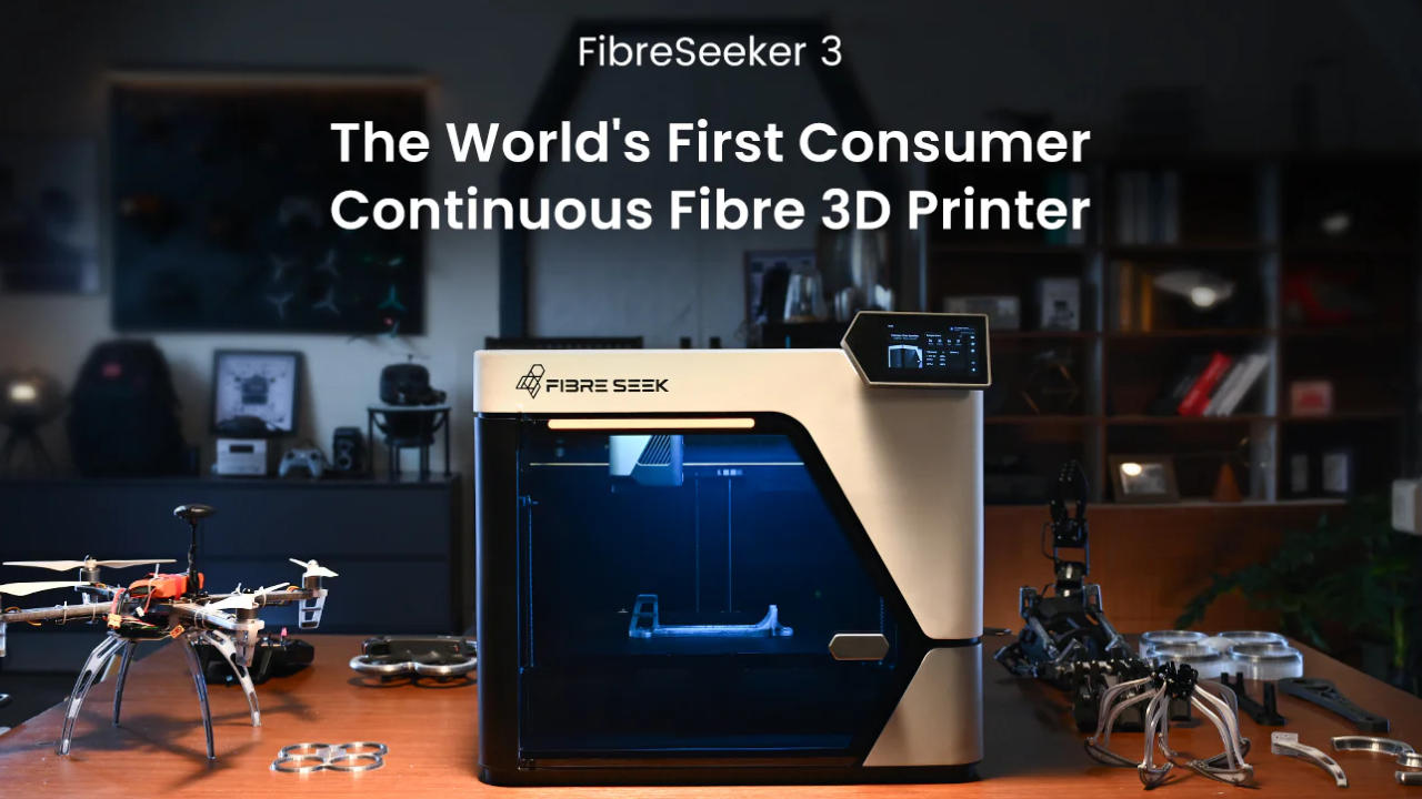 [视频] FibreSeeker 3：首款消费级连续纤维3D打印机