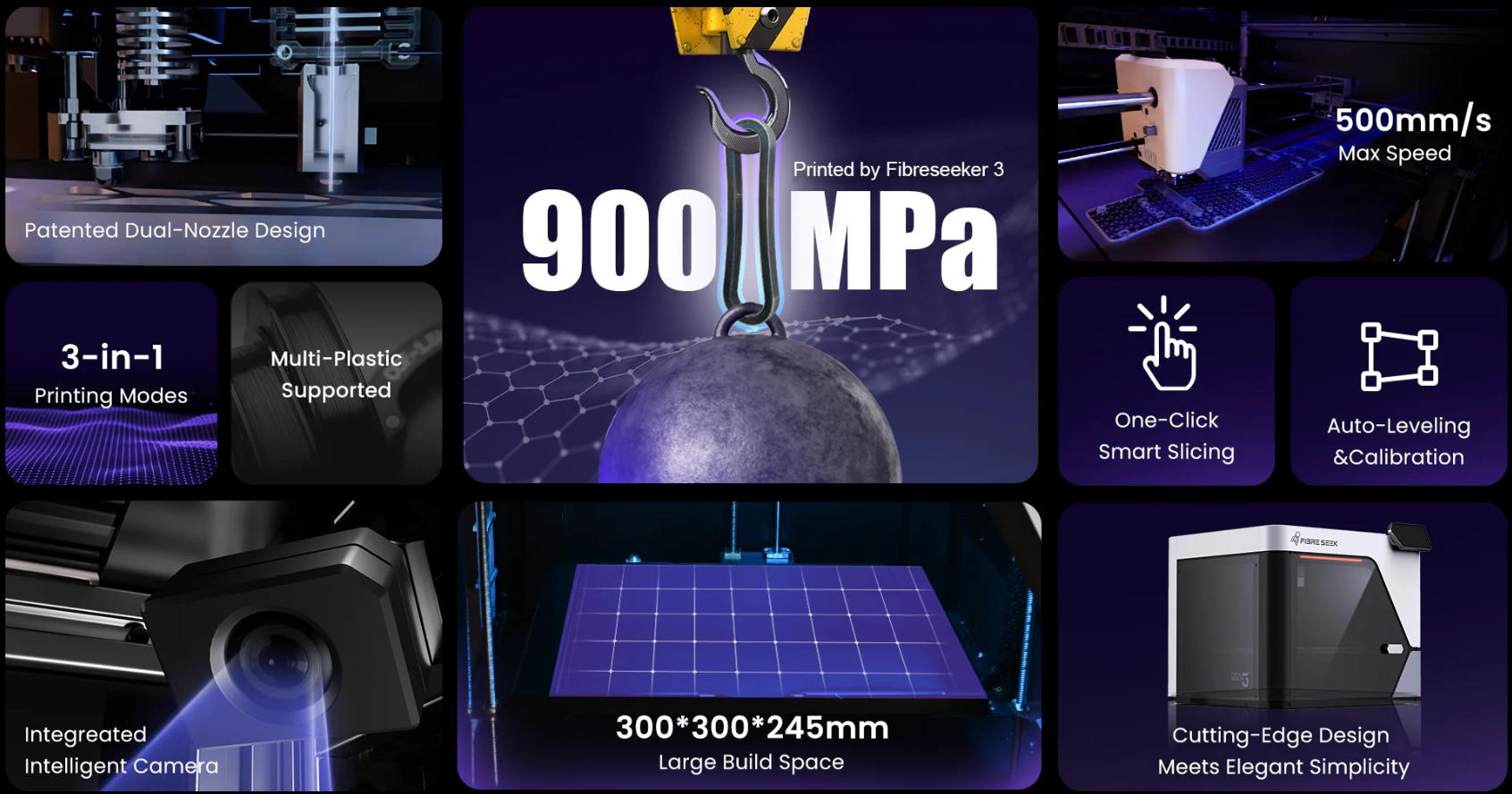 [视频] FibreSeeker 3：首款消费级连续纤维3D打印机