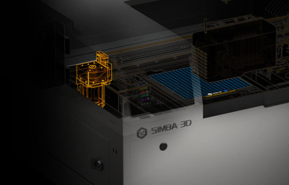 [视频] SIMBA3D inew3d QC2A：基于AI建模的桌面全彩色3D打印机